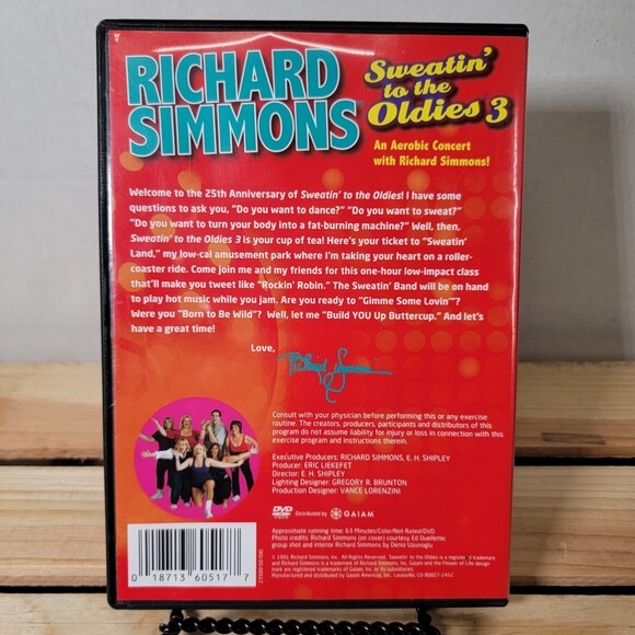 DVD Richard Simmons: Sweatin' to the Oldies 3 (Fitness Training Exercise) - Picture 4 of 4